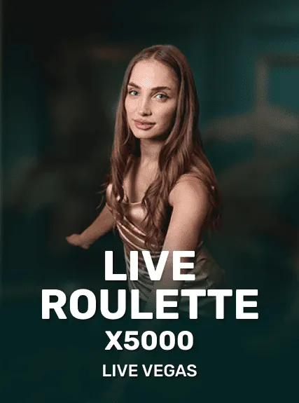 Live Roulette X5000 game tile
